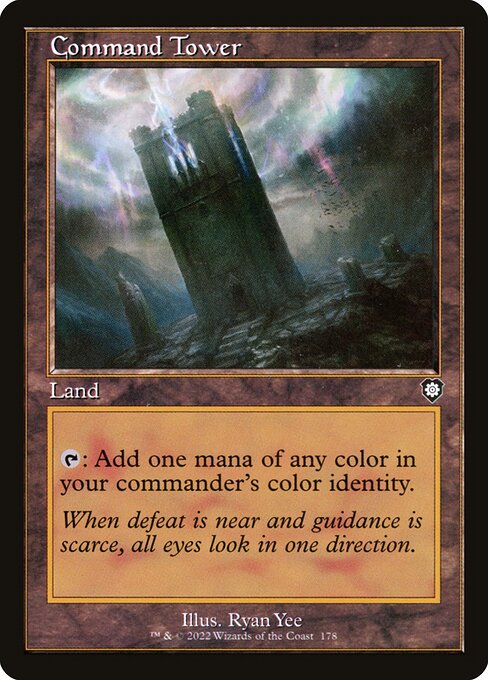 Command Tower (Retro Frame) - Commander: The Brothers' War