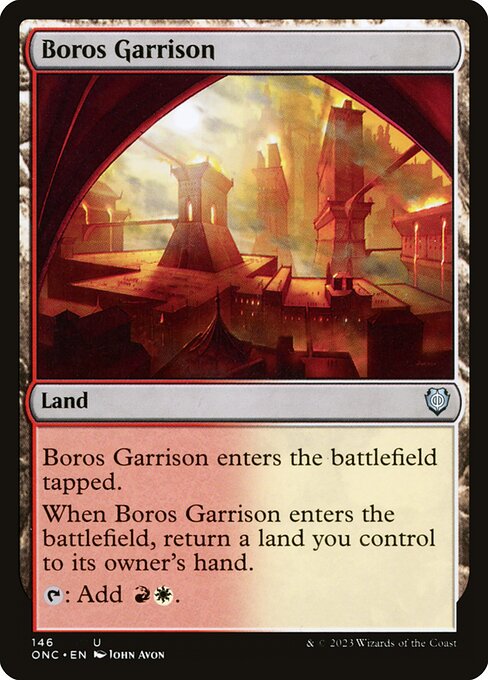 Boros Garrison - Commander: Phyrexia: All Will Be One