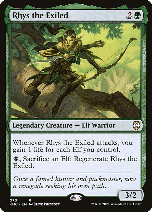 Rhys the Exiled - Commander: Kaldheim
