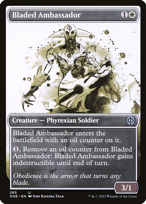 Bladed Ambassador (Showcase) - Phyrexia: All Will Be One