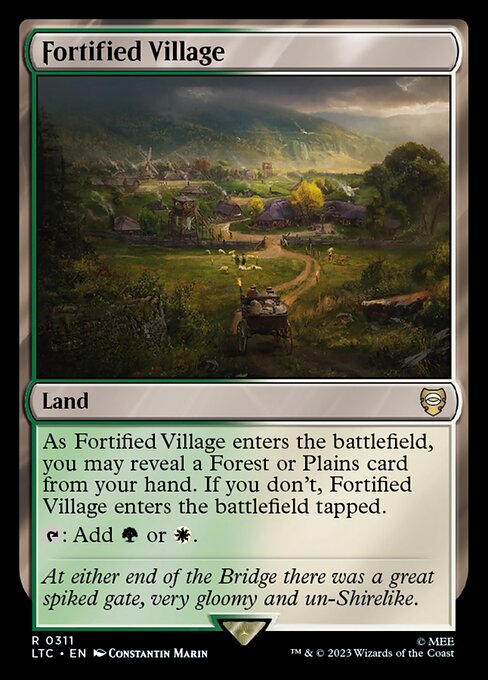 Fortified Village - Commander: The Lord of the Rings: Tales of Middle-earth