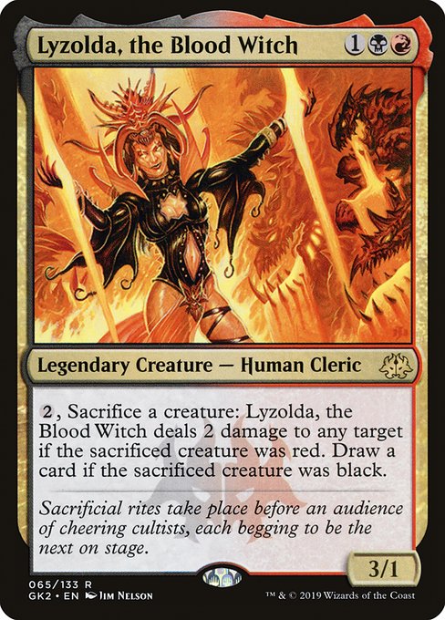 Lyzolda, the Blood Witch - Ravnica Allegiance: Guild Kits