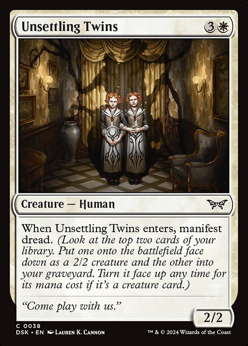 Unsettling Twins - Duskmourn: House of Horror