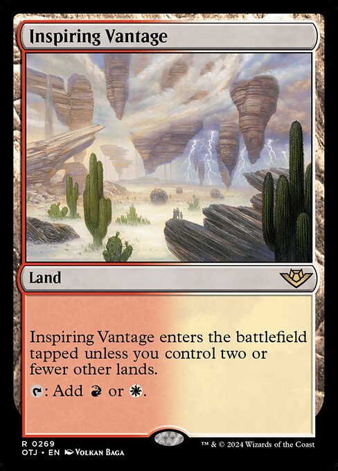 Inspiring Vantage (Foil) - Outlaws of Thunder Junction