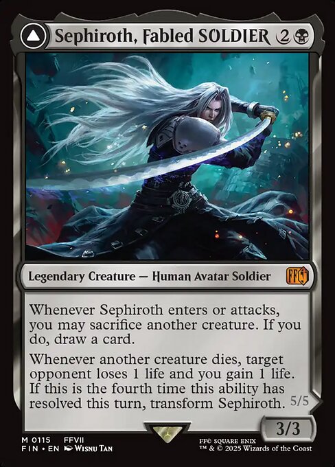 Sephiroth, Fabled SOLDIER - FINAL FANTASY