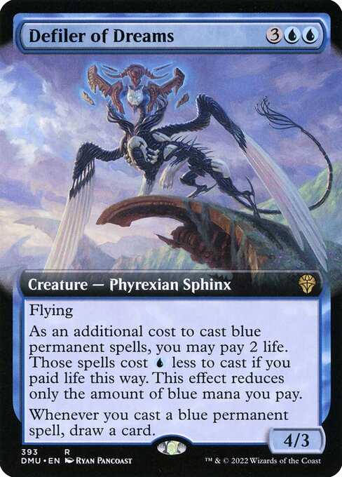 Defiler of Dreams (Extended Art) - Dominaria United