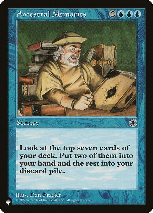 Ancestral Memories - The List Reprints