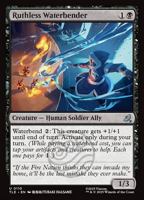 Ruthless Waterbender (Foil) - Avatar: The Last Airbender: Eternal-Legal