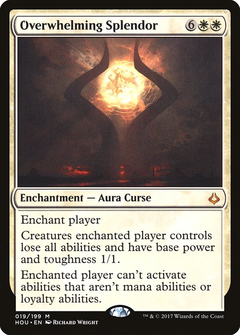 Overwhelming Splendor (Foil) - Hour of Devastation