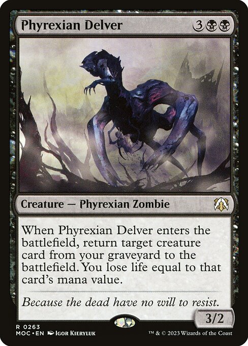 Phyrexian Delver - Commander: March of the Machine