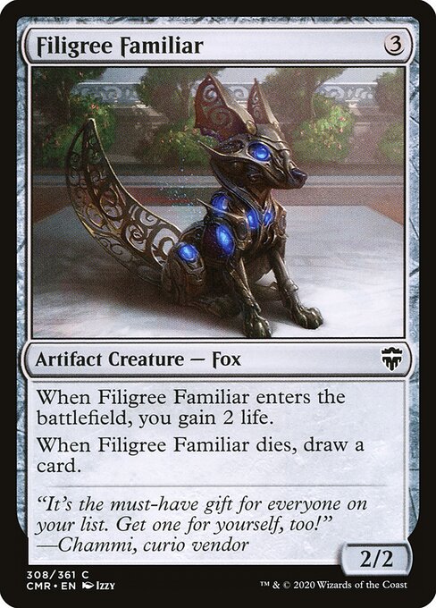 Filigree Familiar (Foil) - Commander Legends