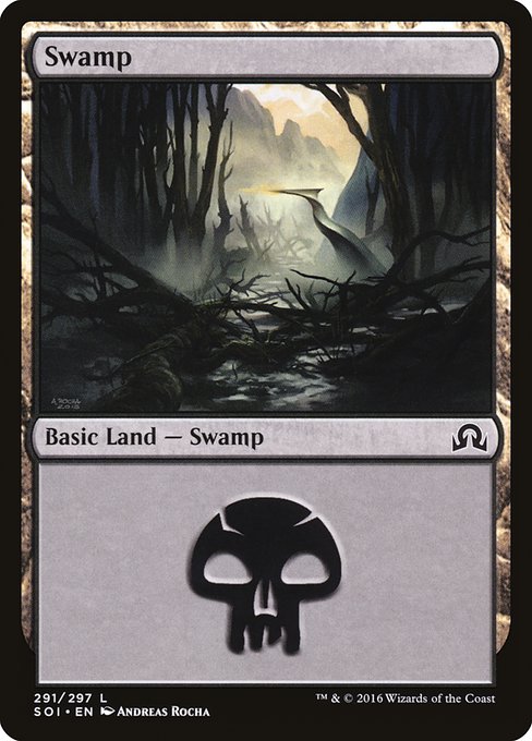 Swamp (291) - Shadows over Innistrad