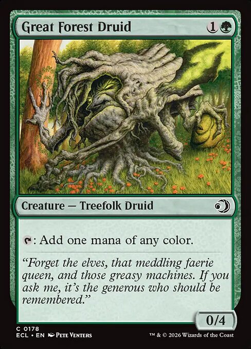 Great Forest Druid - Lorwyn Eclipsed