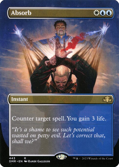 Absorb (Borderless) - Dominaria Remastered