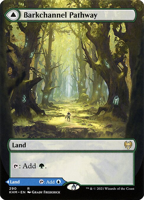 Barkchannel Pathway (Borderless) - Kaldheim