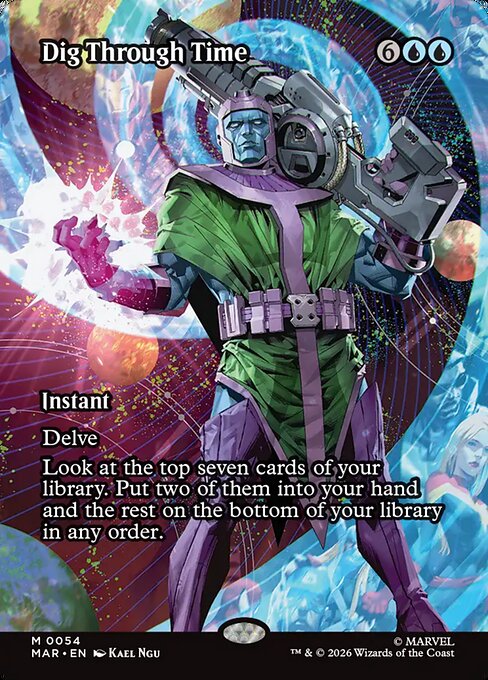 Dig Through Time (Borderless) - Marvel Universe Eternal-Legal