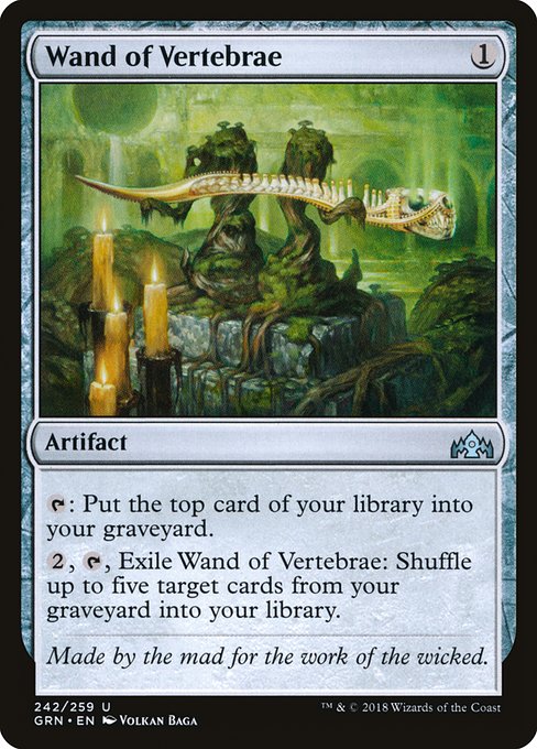 Wand of Vertebrae - Guilds of Ravnica