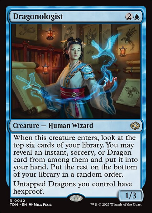 Dragonologist (Foil) - Tarkir: Dragonstorm