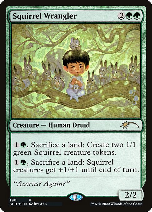 Squirrel Wrangler (Foil) - Secret Lair Drop Series