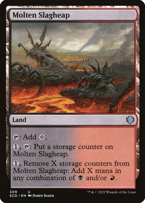 Molten Slagheap - Starter Commander Decks