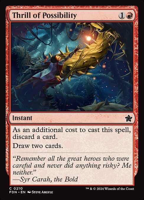 Thrill of Possibility (Foil) - Foundations