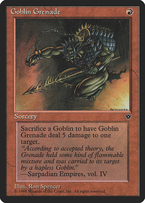 Goblin Grenade (Spencer) - Fallen Empires