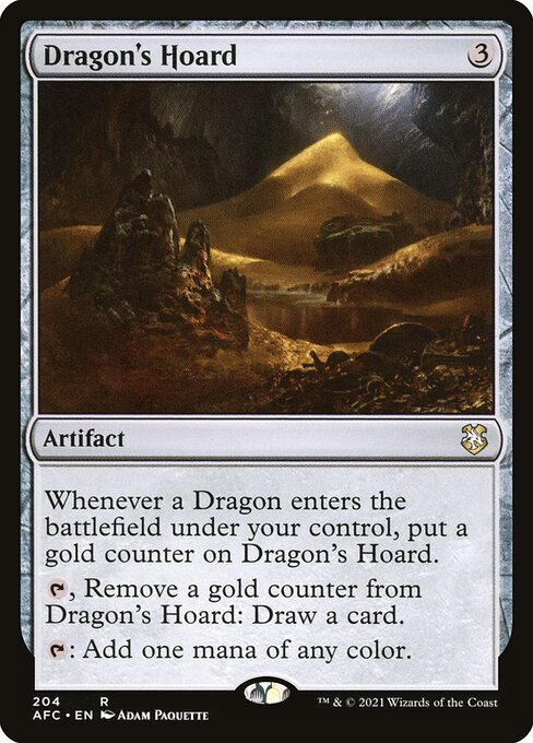Dragon's Hoard - Commander: Adventures in the Forgotten Realms