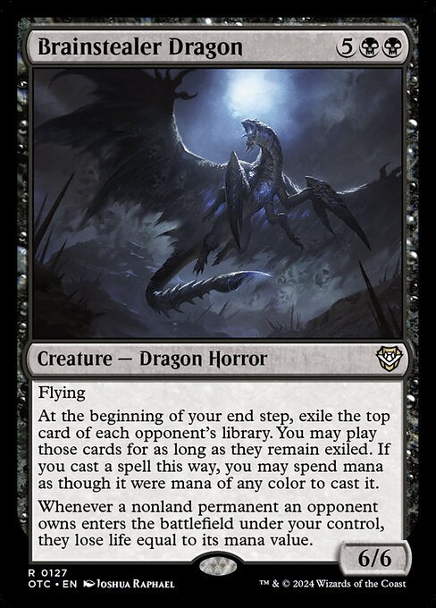 Brainstealer Dragon - Commander: Outlaws of Thunder Junction