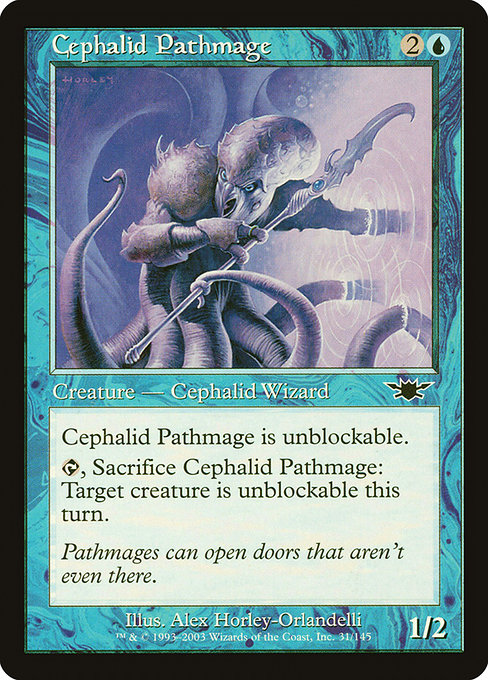 Cephalid Pathmage (Foil) - Legions