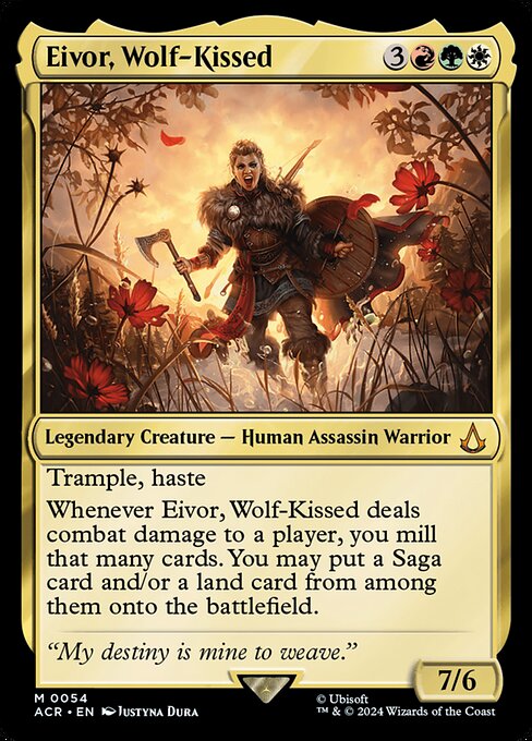 Eivor, Wolf-Kissed (Foil) - Universes Beyond: Assassin's Creed