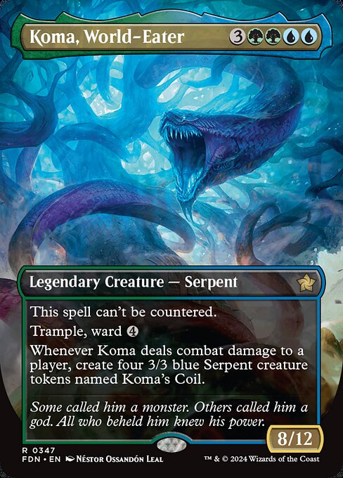 Koma, World-Eater (Borderless) - Foundations