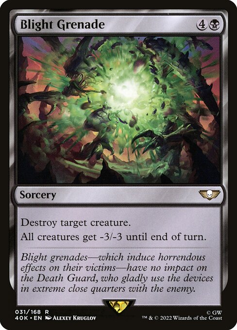 Blight Grenade - Universes Beyond: Warhammer 40,000
