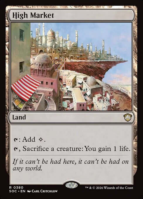 High Market - Commander: Secrets of Strixhaven