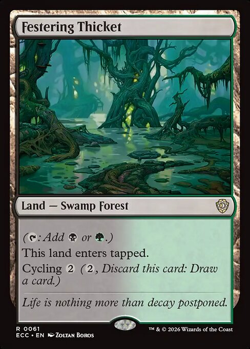 Festering Thicket - Commander: Lorwyn Eclipsed