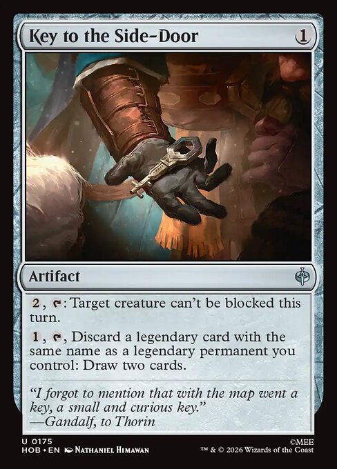 Key to the Side-Door (Foil) - The Hobbit