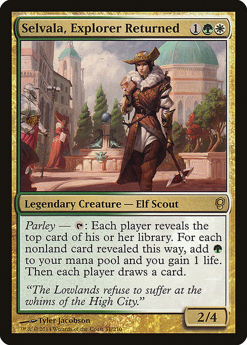 Selvala, Explorer Returned (Foil) - Conspiracy