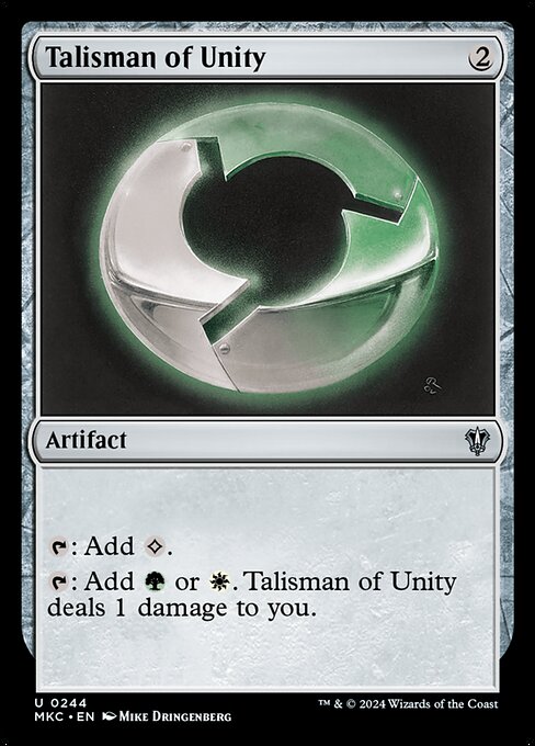 Talisman of Unity - Commander: Murders at Karlov Manor
