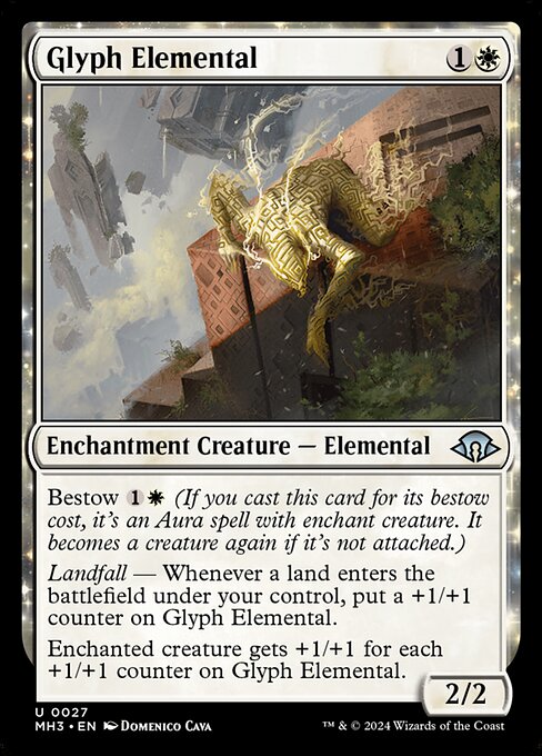 Glyph Elemental (Foil) - Modern Horizons 3