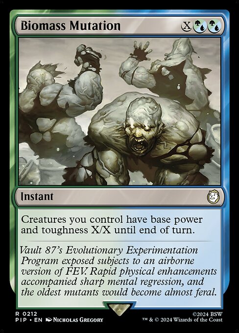 Biomass Mutation - Universes Beyond: Fallout