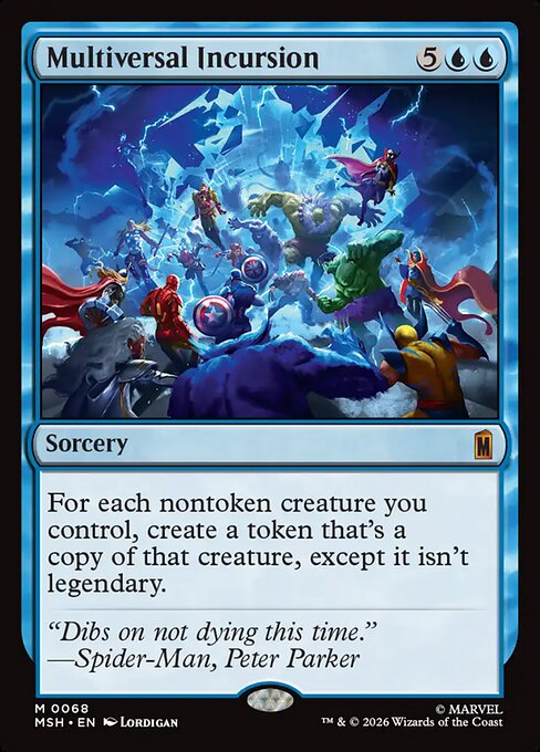 Multiversal Incursion (Foil) - Marvel Super Heroes