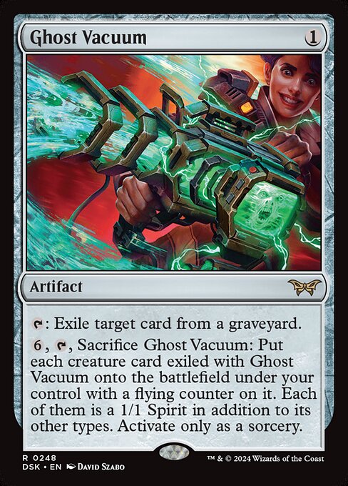 Ghost Vacuum (Foil) - Duskmourn: House of Horror