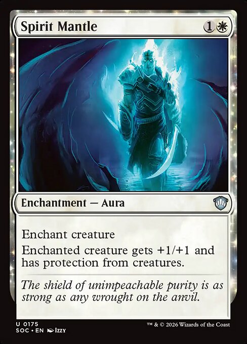 Spirit Mantle - Commander: Secrets of Strixhaven