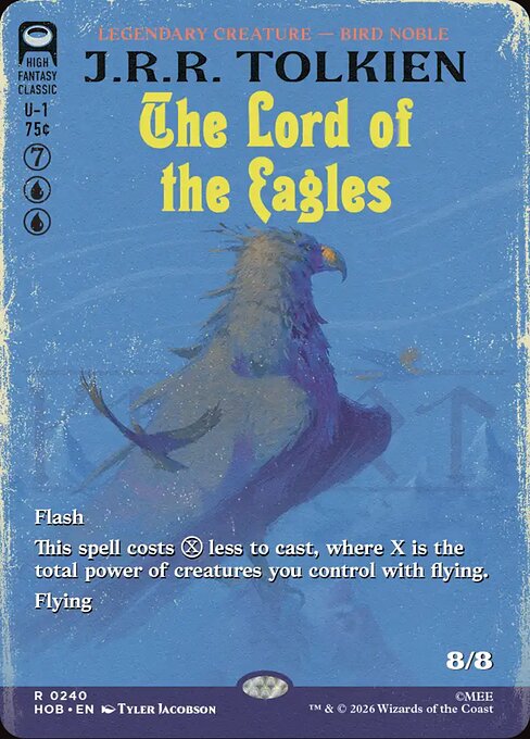 The Lord of the Eagles (Borderless) - The Hobbit