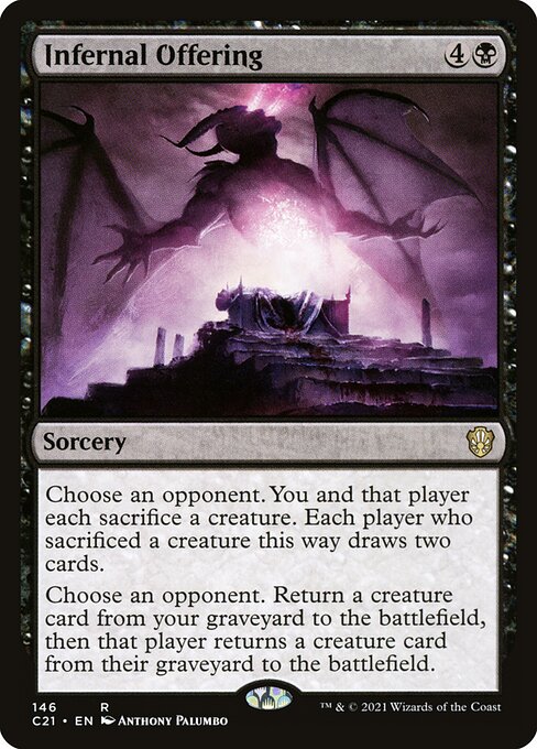 Infernal Offering - Commander 2021