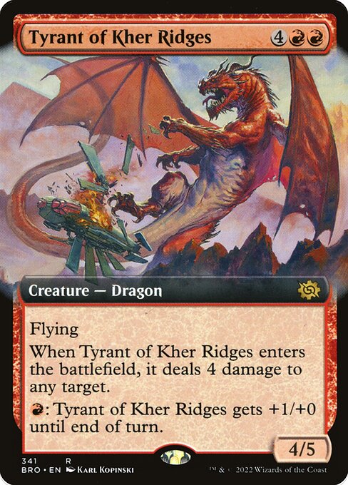 Tyrant of Kher Ridges (Extended Art) - The Brothers' War