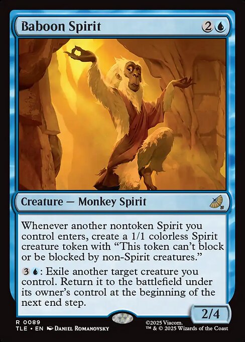 Baboon Spirit (Foil) - Avatar: The Last Airbender: Eternal-Legal