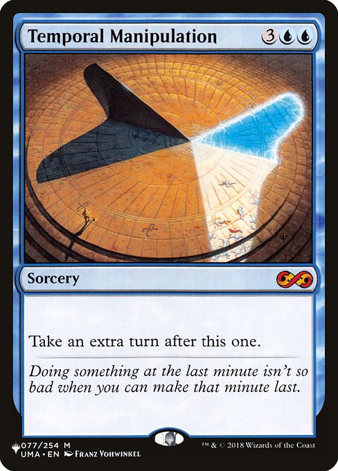 Temporal Manipulation - The List Reprints