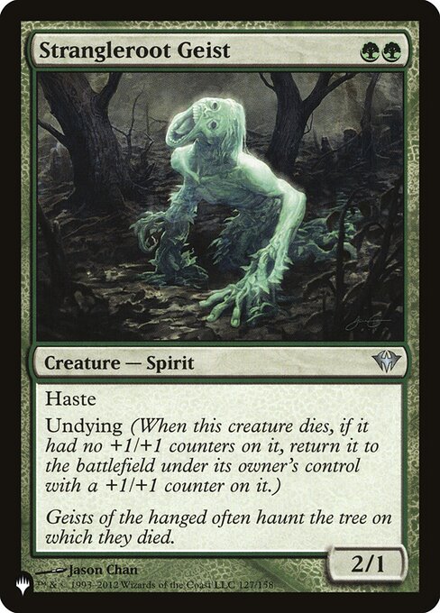 Strangleroot Geist (DKA) - The List Reprints