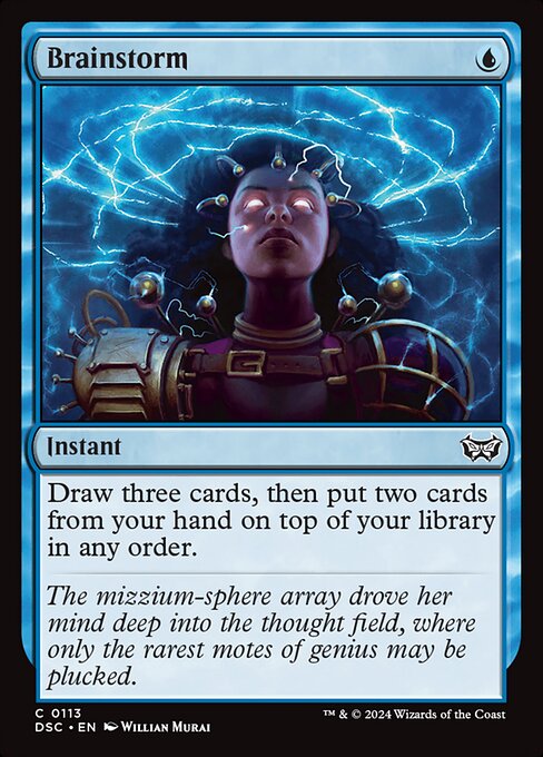 Brainstorm - Commander: Duskmourn: House of Horror
