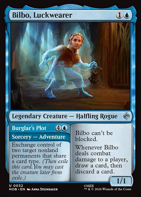 Bilbo, Luckwearer (Foil) - The Hobbit